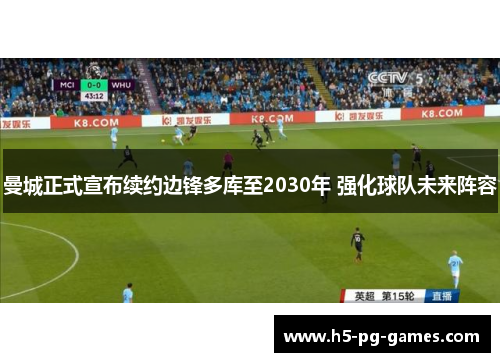 曼城正式宣布续约边锋多库至2030年 强化球队未来阵容